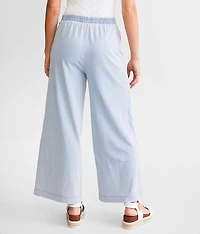 Scout Jersey Wide Leg Cropped Pant