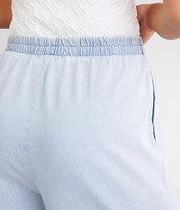 Scout Jersey Wide Leg Cropped Pant