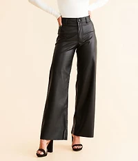 Rilynn Faux Leather Straight Pant