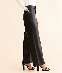 Rilynn Faux Leather Straight Pant