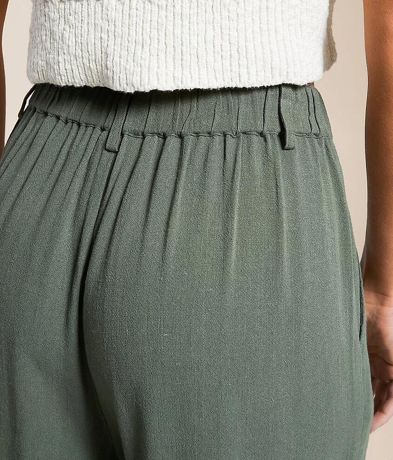 Vista Linen Blend Trouser Pant