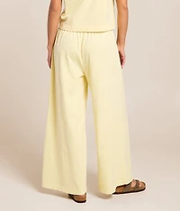 Scout Jersey Cropped Wide Leg Pant