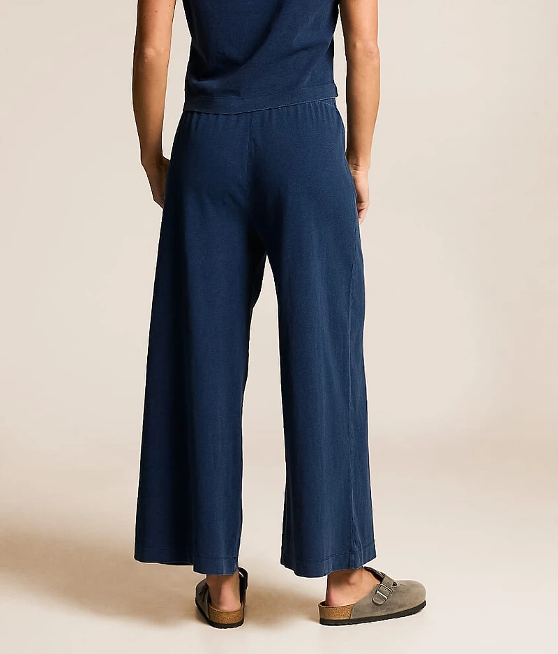 Scout Jersey Denim Wide Leg Pant
