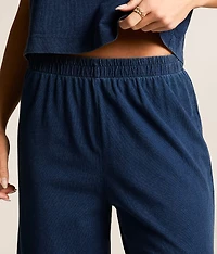 Scout Jersey Denim Wide Leg Pant