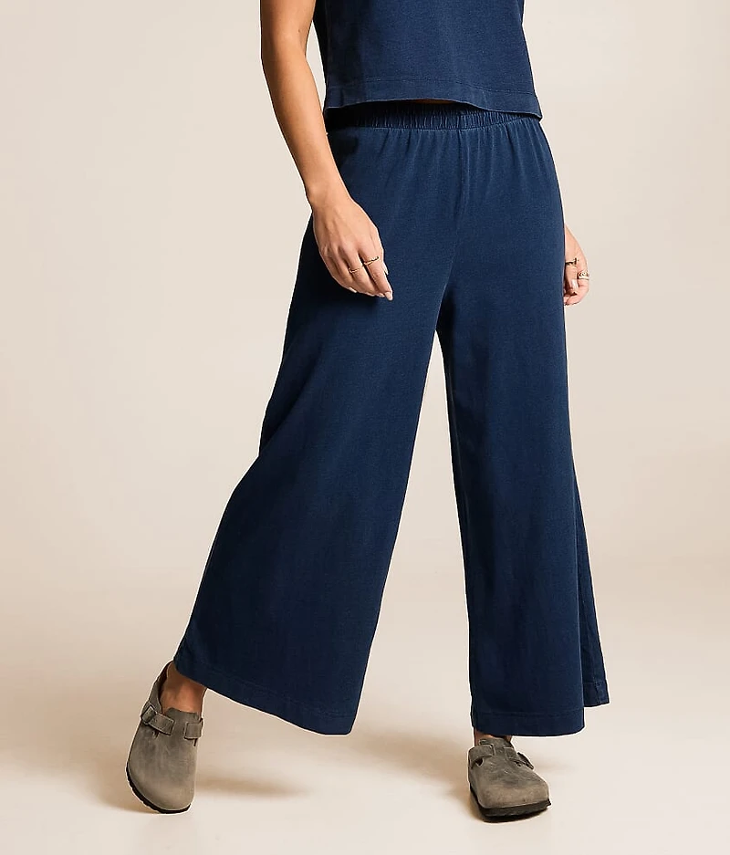 Scout Jersey Denim Wide Leg Pant