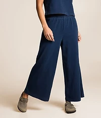 Scout Jersey Denim Wide Leg Pant