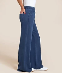 Entourage Knit Denim Straight Pant