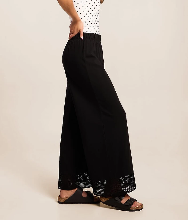 Banyan Cropped Wide Leg Pant
