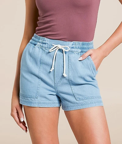 Summerland Denim Stretch Short