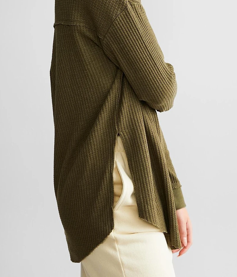 The Waffle Knit Thermal Top