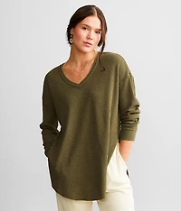 The Waffle Knit Thermal Top