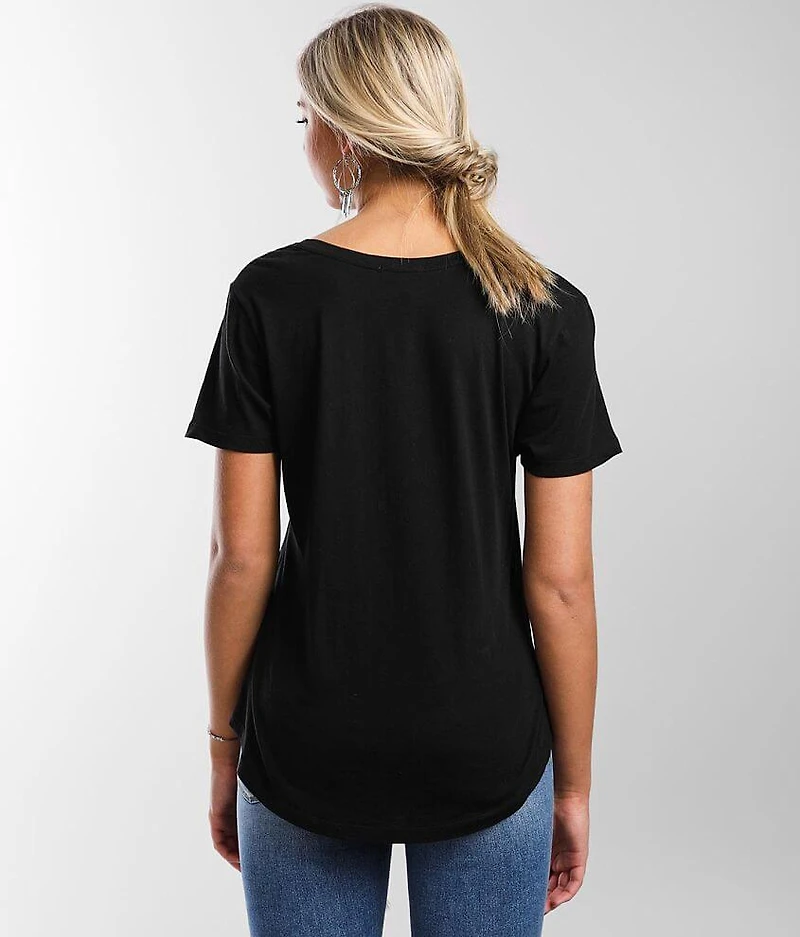 Kasey Modal Blend V-Neck T-Shirt
