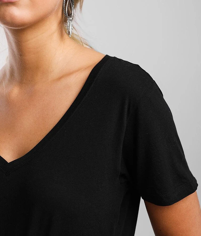 Kasey Modal Blend V-Neck T-Shirt