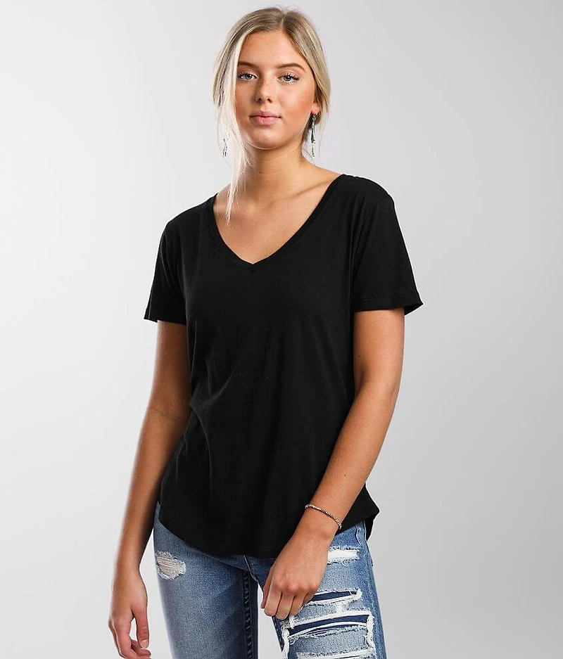 Kasey Modal Blend V-Neck T-Shirt