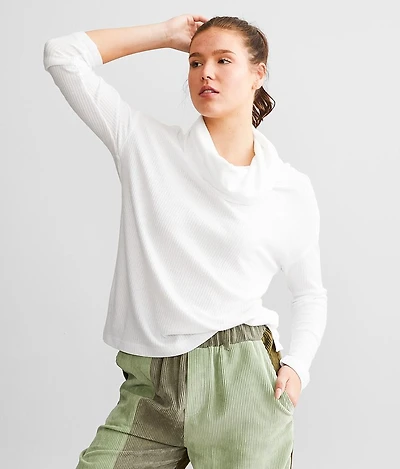 Rebecca Cowl Neck Top