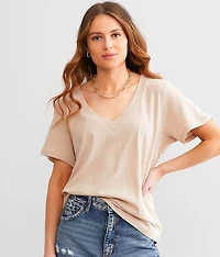 Girlfriend Solid T-Shirt