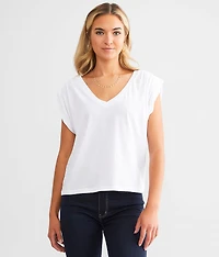 Barrett Pleated Sleeve Top