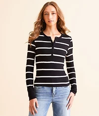 Scarlett Striped Henley