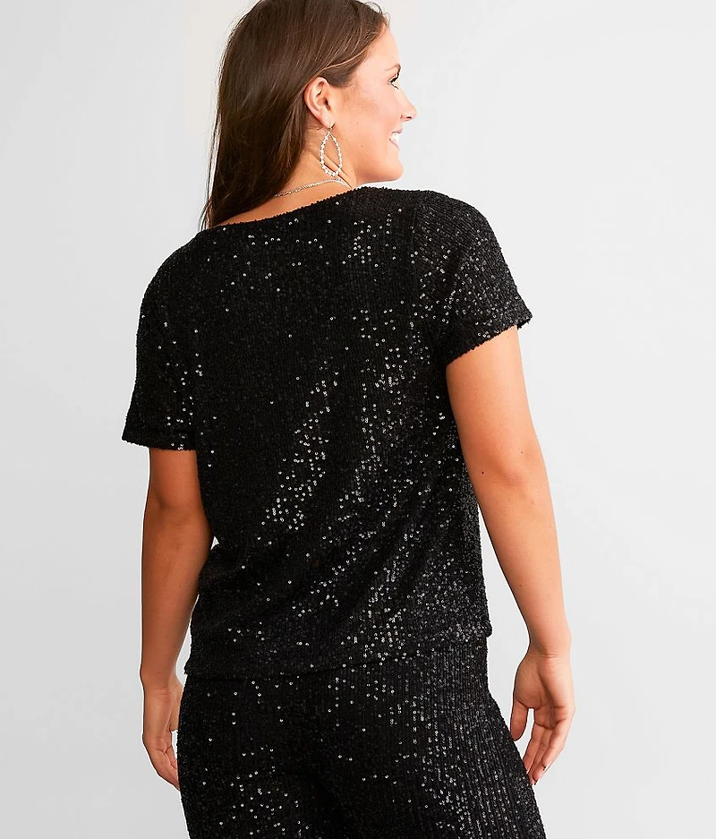 Marbella Sequin Top