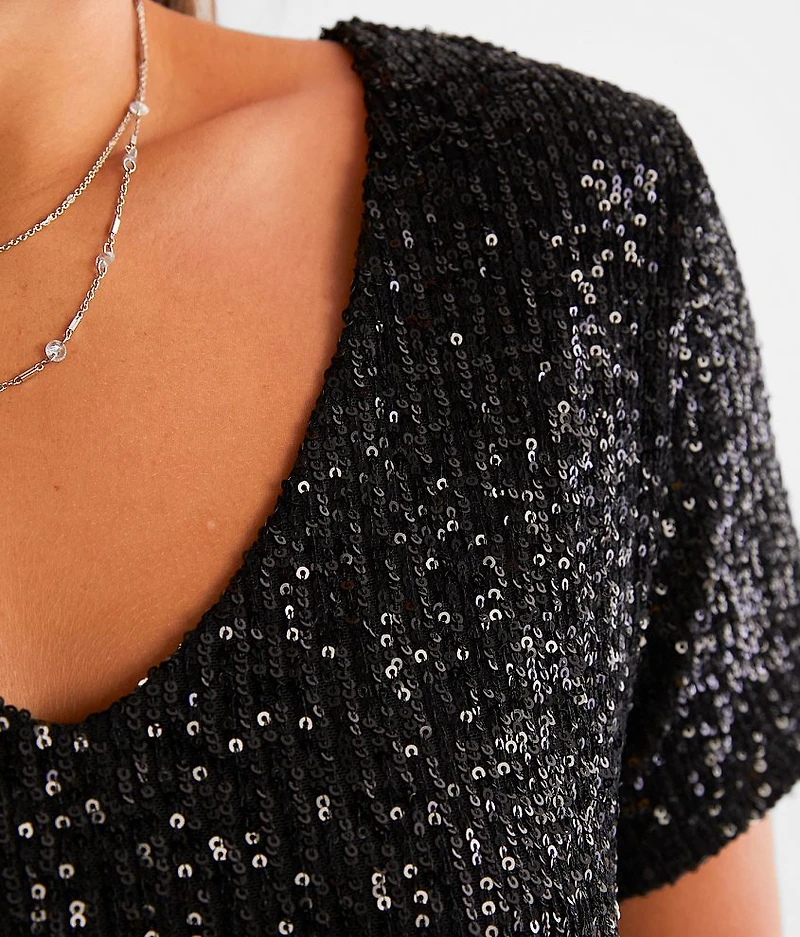 Marbella Sequin Top