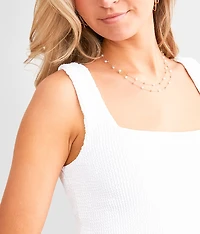 Andez Cropped Tank Top