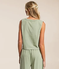 Sloane Cropped Tank Top