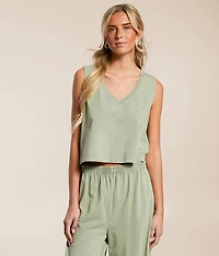 Sloane Cropped Tank Top