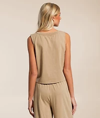 Sloane Cropped Tank Top