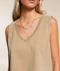 Sloane Cropped Tank Top