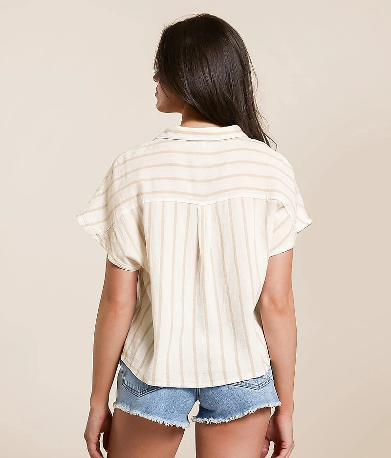 Parallel Cropped Blouse