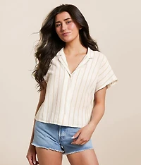Parallel Cropped Blouse