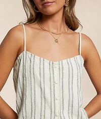 Savoy Striped Tank Top