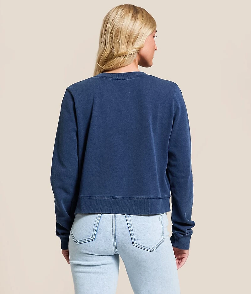 Daily Knit Denim Cardigan