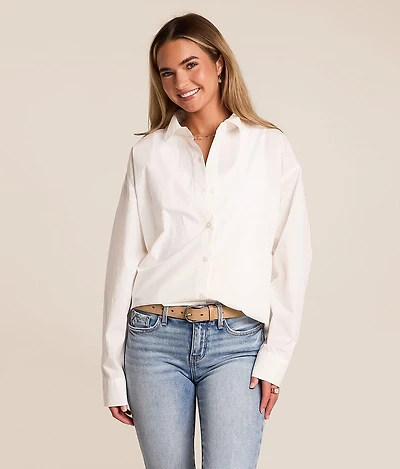 Elevated Poplin Blouse
