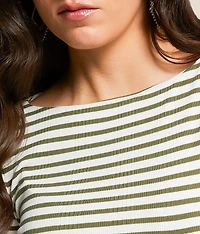 Pristine Striped Top