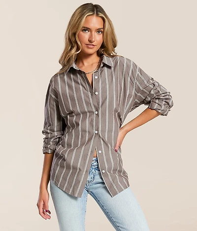 Z Supply Seaport Striped Shirt