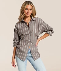 Z Supply Seaport Striped Shirt