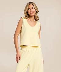 Sloane Cropped Tank Top