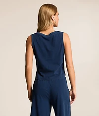 Sloane Denim Tank Top