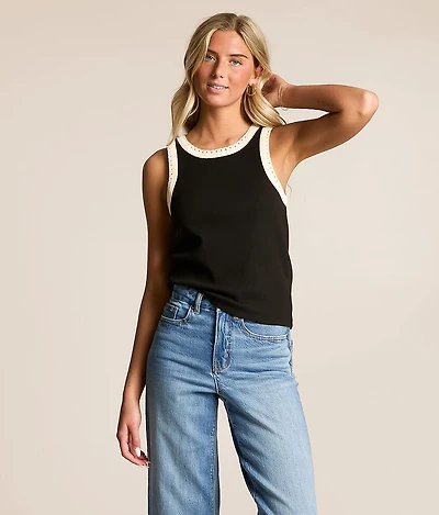 Clarke Ribbed Tank Top