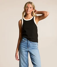 Clarke Ribbed Tank Top