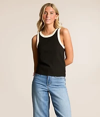 Clarke Ribbed Tank Top