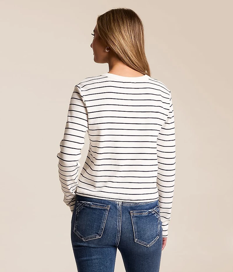 Ferris Striped Henley