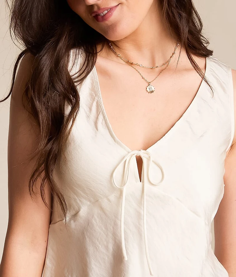 Luana Satin Tank Top
