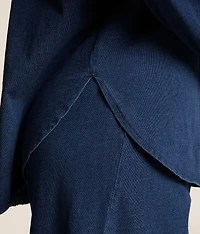 Reese Jersey Denim Shirt