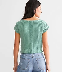Prim Cropped Sweater