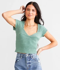 Prim Cropped Sweater