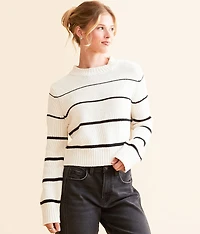 Milan Stripe Cropped Sweater
