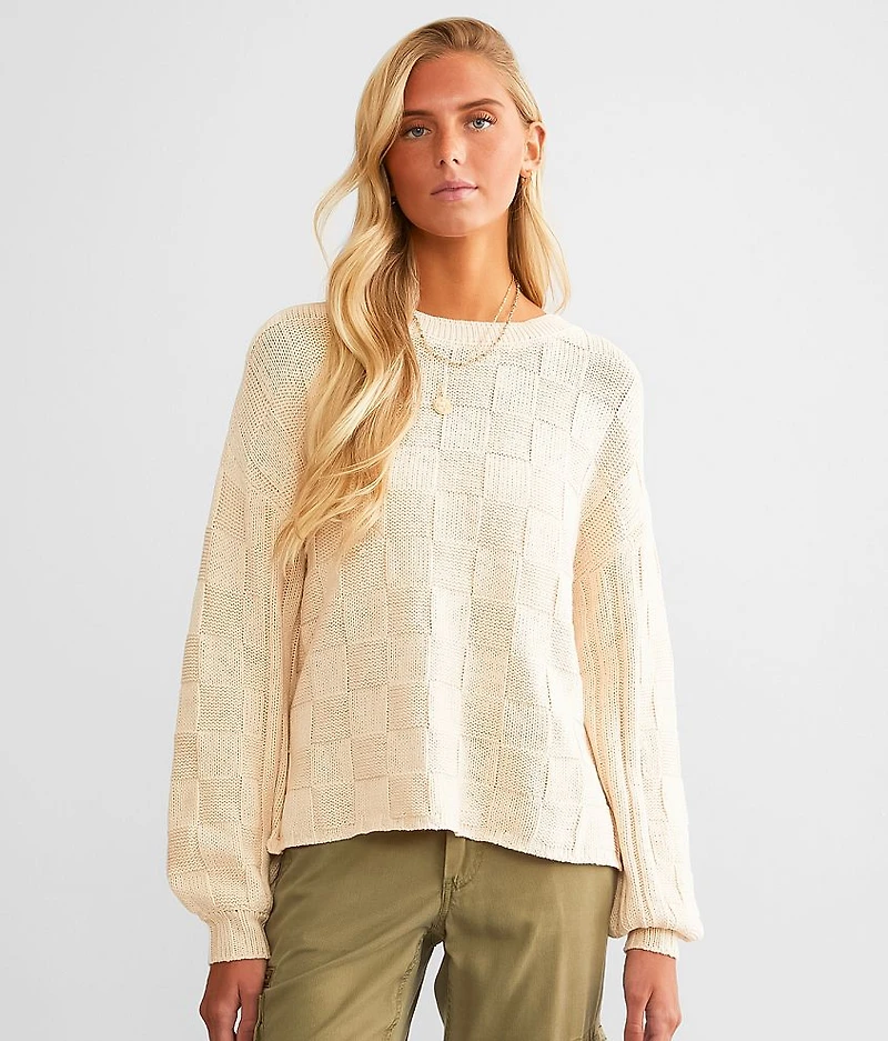 Foster Checker Sweater