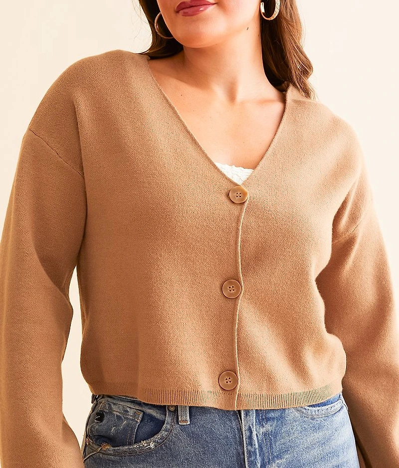 Estelle Cropped Cardigan Sweater